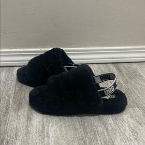 UGG Black Slippers